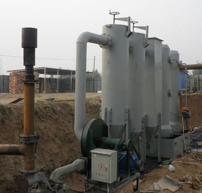 木炭行業中關于碳化木炭土窯的煙氣大家是怎么處理的