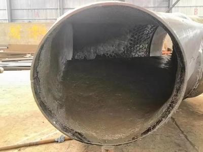 旋轉窯250℃廢氣尾氣管管道防腐