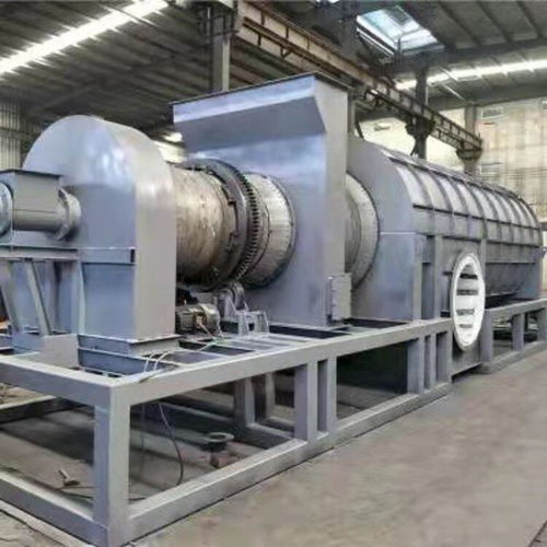 內蒙古原木炭化爐 炭化時間短、效率高、煙氣管道設計先進